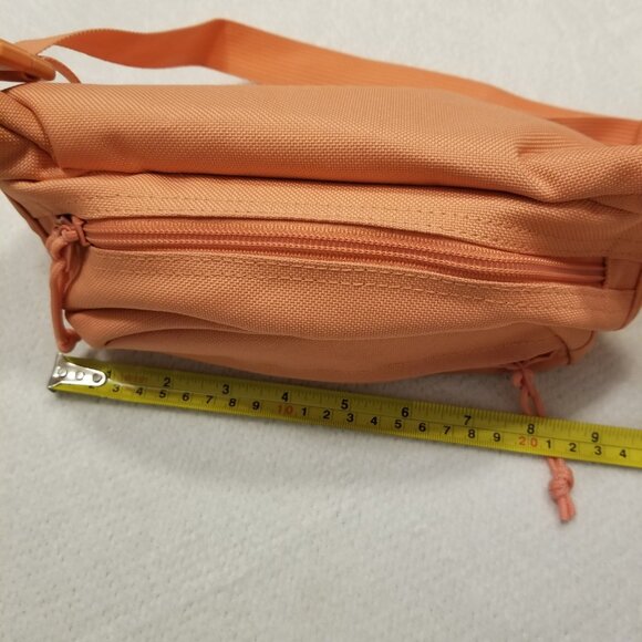 Jansport Coral Pink Fanny Pack Mono Fifth Avenue Style Adjustable w/ Zip Pocket - Picture 8 of 8